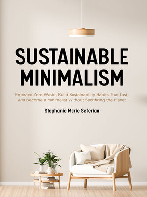 cover image of Sustainable Minimalism